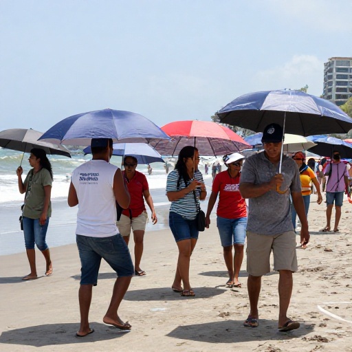 Inamhi alerta por lluvias en el Litoral; Guayaquil alcanzará los 33 °C este sábado