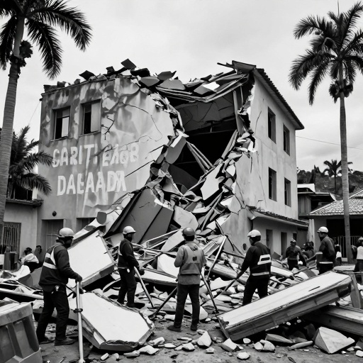 Terremoto 7.4 sacude Colombia: Rescates heroicos y tragedia familiar