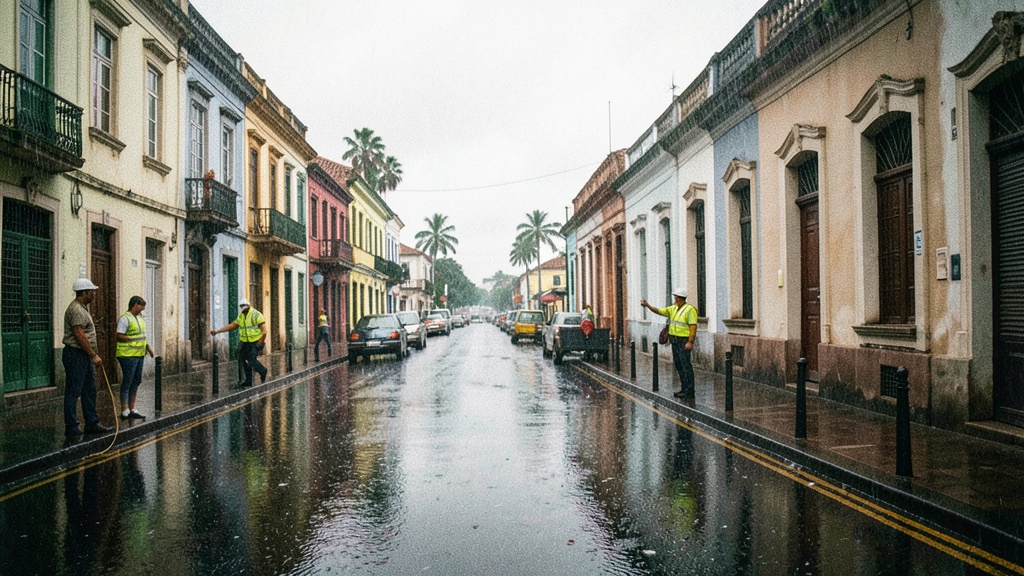 Alcaldía inspecciona casas patrimoniales en riesgo por las lluvias en Guayaquil
