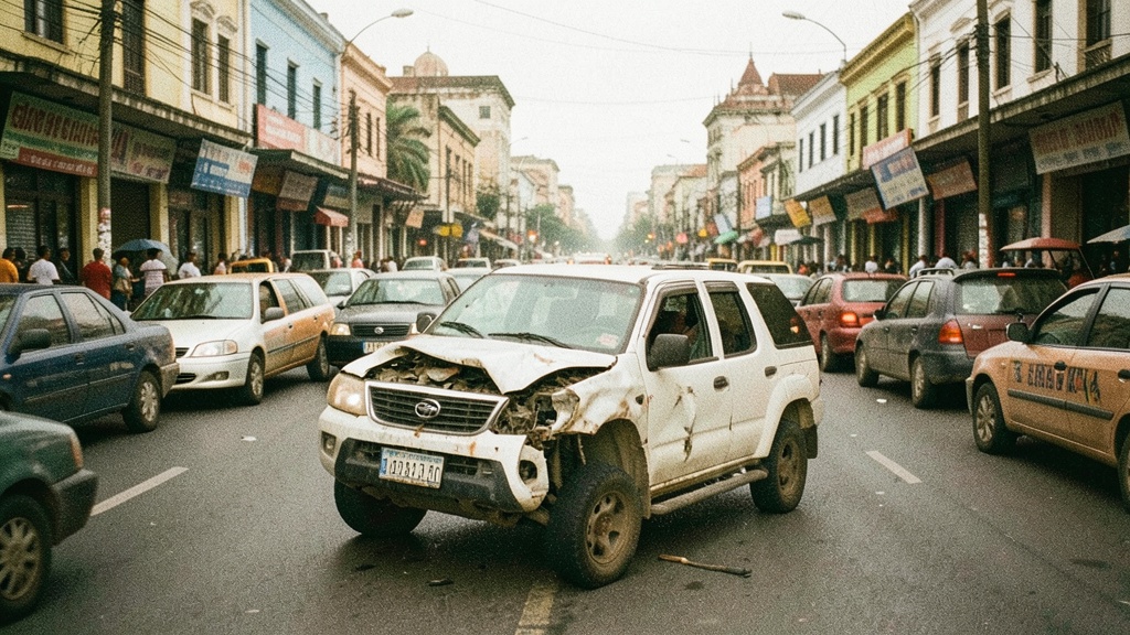 Siniestros viales en Guayaquil: un SUV destrozado y cuatro reportes más en la ciudad