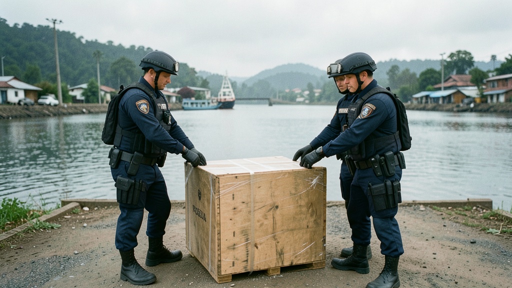 Policía incauta 616 kilos de cocaína en terminal portuaria de Posorja
