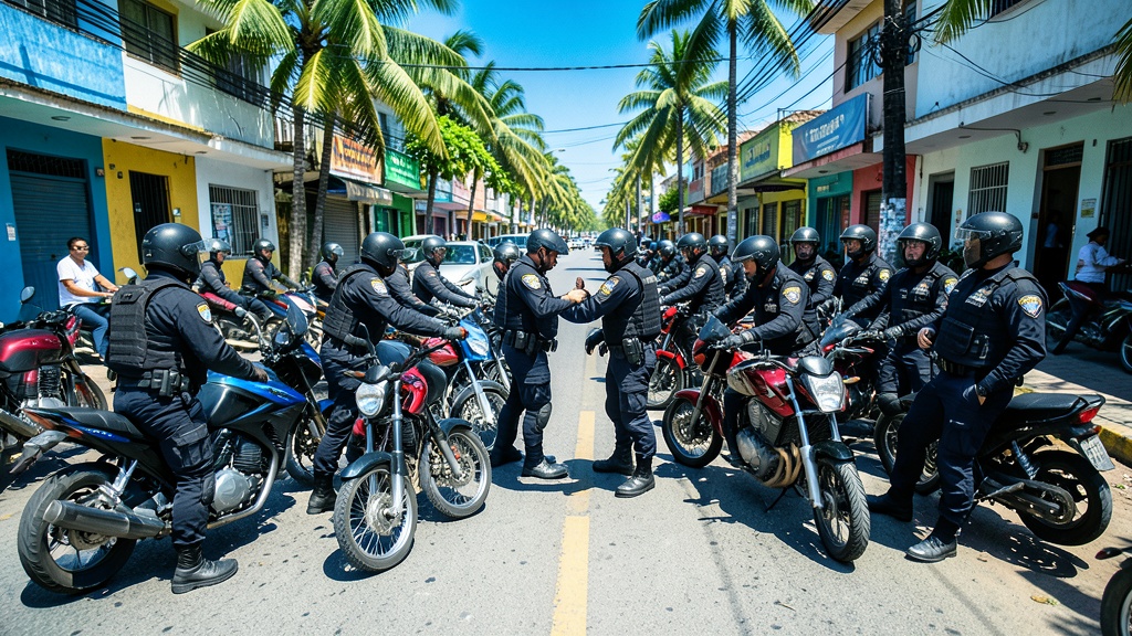Dos detenidos y 14 motos retenidas en operativo 'Ebrio' en Durán