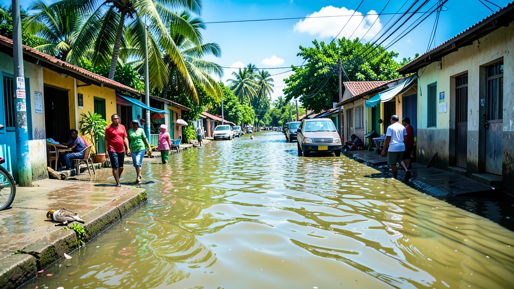 Inundaciones en Durán: Cali Murillo y El Recreo sufrieron el paso del agua