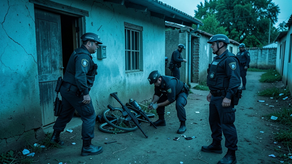 Policía desarticula red de Los Choneros en Balzar con armas y celulares