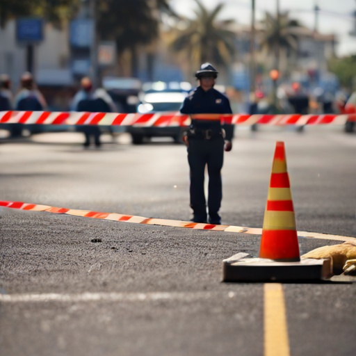 Cierre vehicular en Simón Bolívar tras hallazgo de cuerpo con impactos de bala