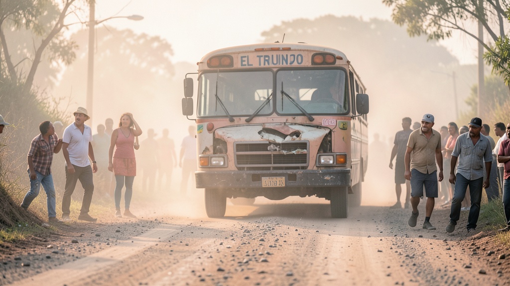 El Triunfo: Cinco pasajeros fallecen en ataque armado a bus de la cooperativa Santa Martha