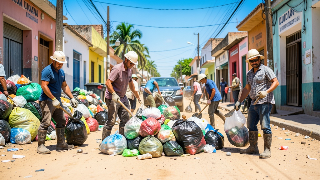 Municipio de Durán resuelve acumulación de basura en Héctor Cobos