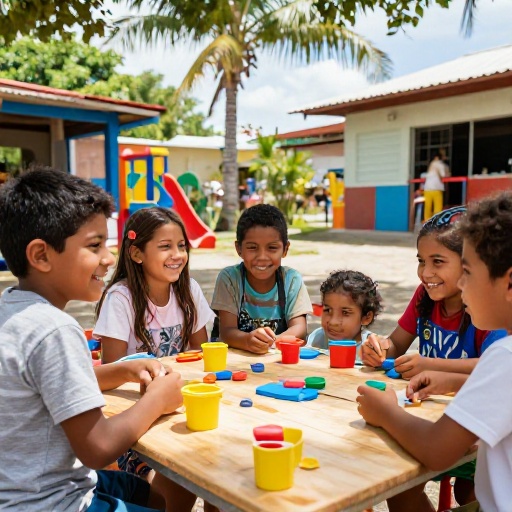 GAD Puná fortalece derechos infantiles con talleres lúdicos en Cerrito y Bellavista