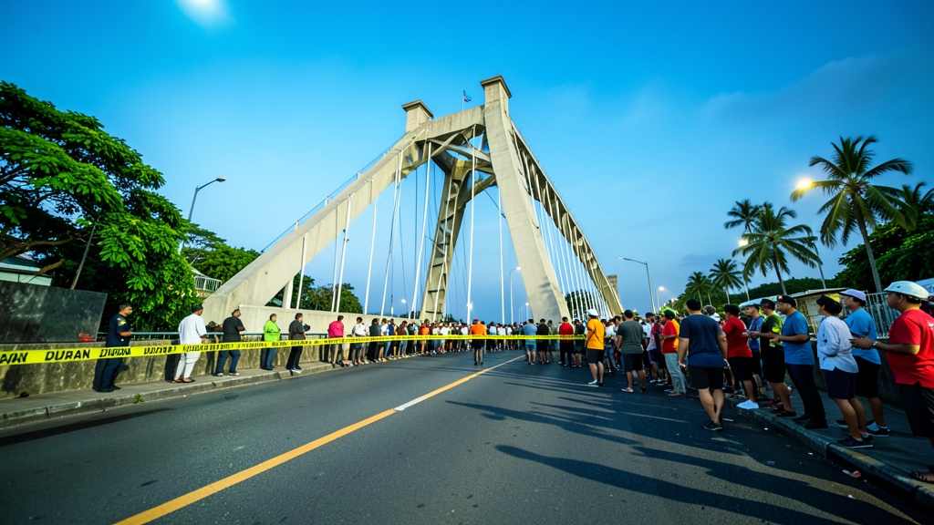 Policía vincula doble homicidio en puente de Durán con disputa por Cerro Las Cabras