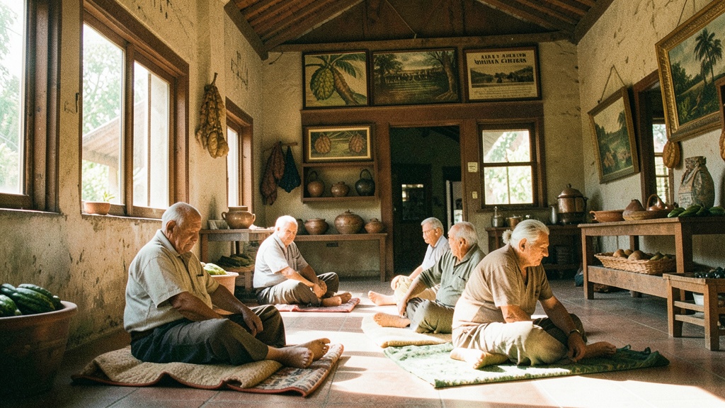 Museo del Cacao ofrece experiencia de cacaoterapia para adultos mayores en Guayaquil