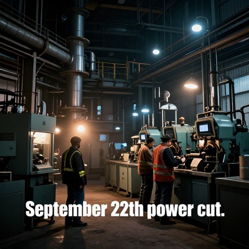 Corte eléctrico afecta a industrias duranenses: inicio del plan el 22 de septiembre