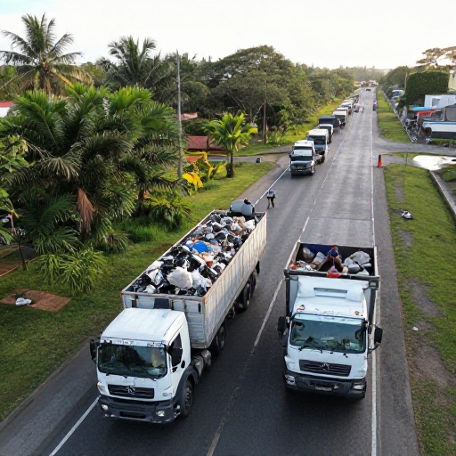 Alcaldía retira 5,3 millones de toneladas de residuos en Guayaquil entre 2023 y 2026