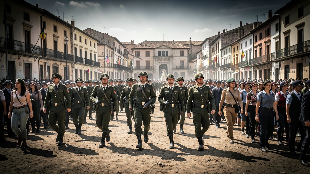Desfile cívico-militar en Durán reunió a instituciones y estudiantes para honrar el civismo