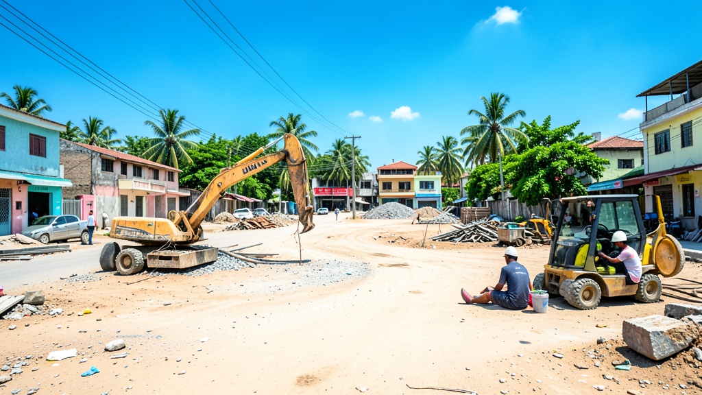 Comité Proconstrucción del Hospital de Durán realizó plantón por atrasos en la obra