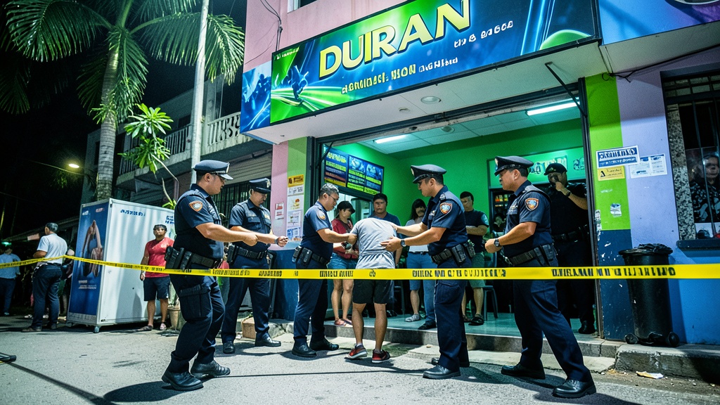 Detienen a hombre con subametralladora en discoteca de Durán