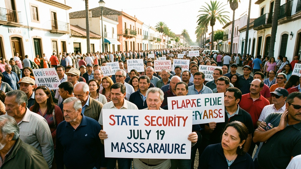 Marcha por la Paz en Playas exige seguridad al Estado tras masacre del 19 de julio