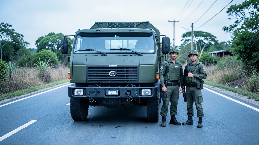Ejército libera a dos repartidores secuestrados en Yaguachi y recupera camión