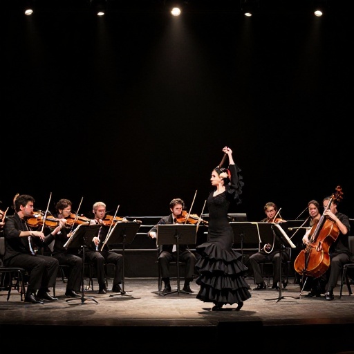 Orquesta Filarmónica de Guayaquil fusiona clásico y flamenco en el Teatro Centro de Arte