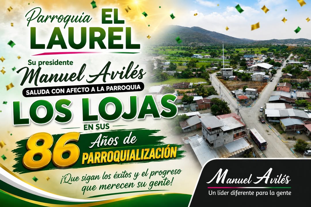 Los Lojas celebra 86 años de parroquialización con orgullo y tradición en Daule