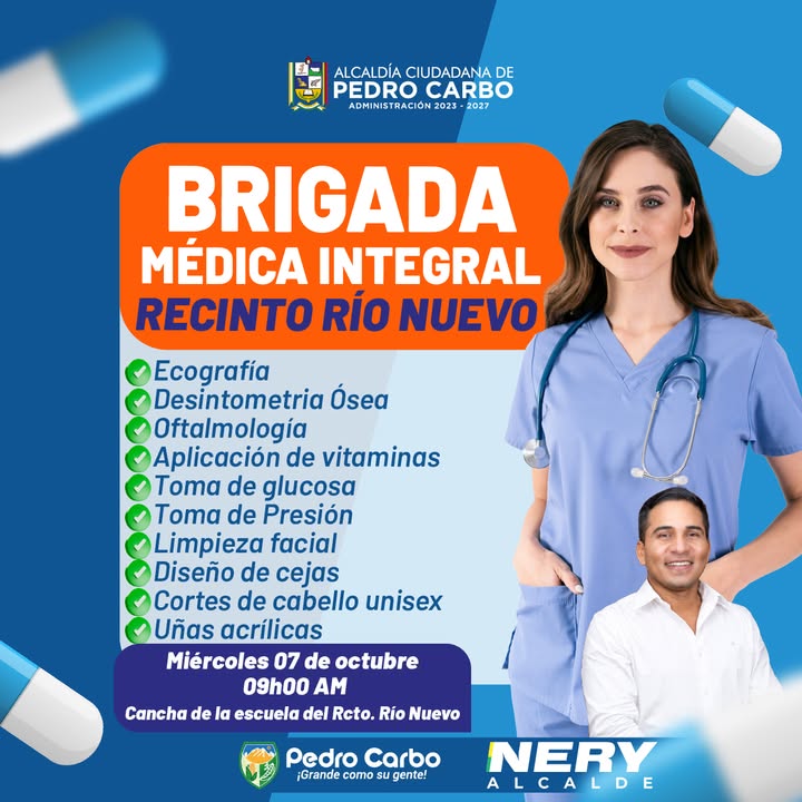 Río Nuevo: Brigada de salud y belleza llega este miércoles a la escuela