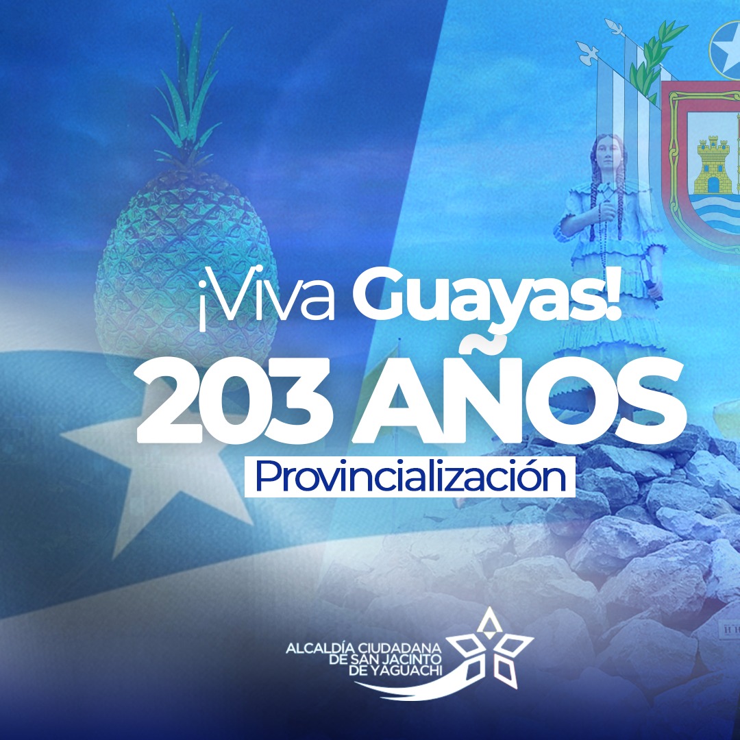 San Jacinto marca 203 años de Guayas con mirada al futuro
