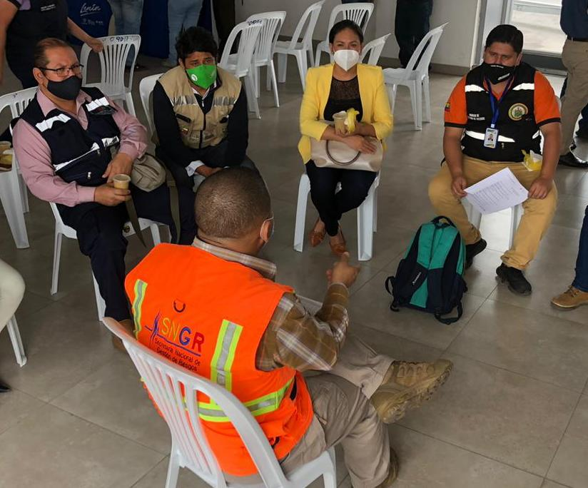 UGR de Milagro y otros cantones aprenden protocolo para atender emergencias