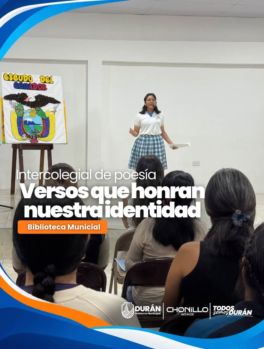 Estudiantes duranenses destacan en intercolegial de poesía 'Versos que Honran Nuestra Identidad'