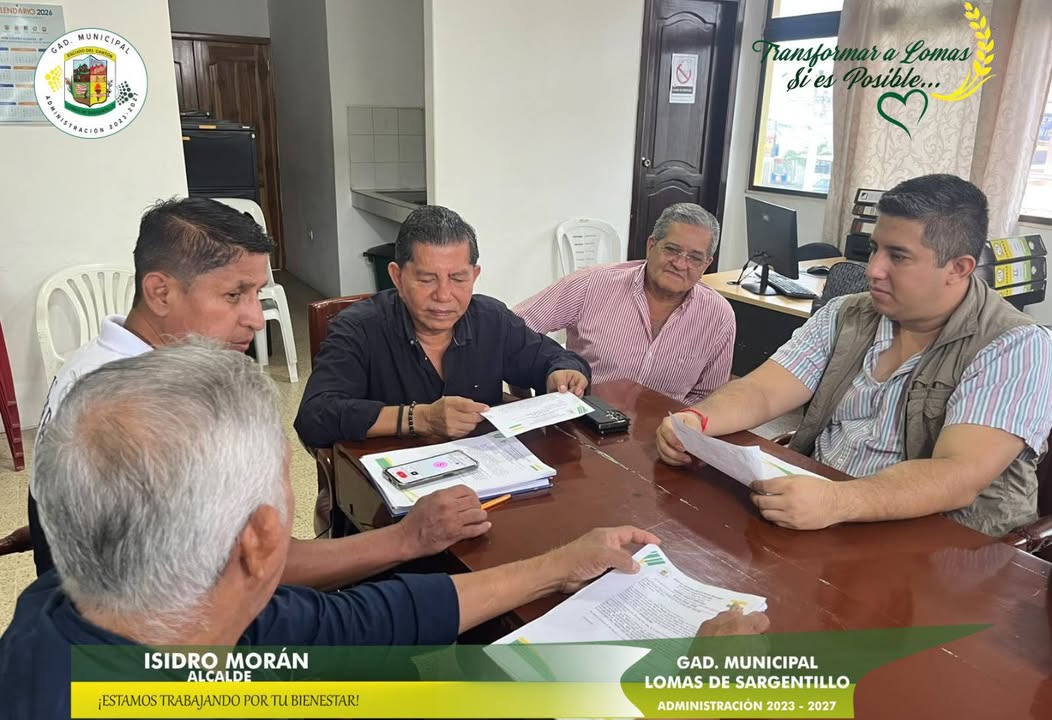 Concejo de Lomas de Sargentillo aprueba ordenanza para regular el mercado municipal