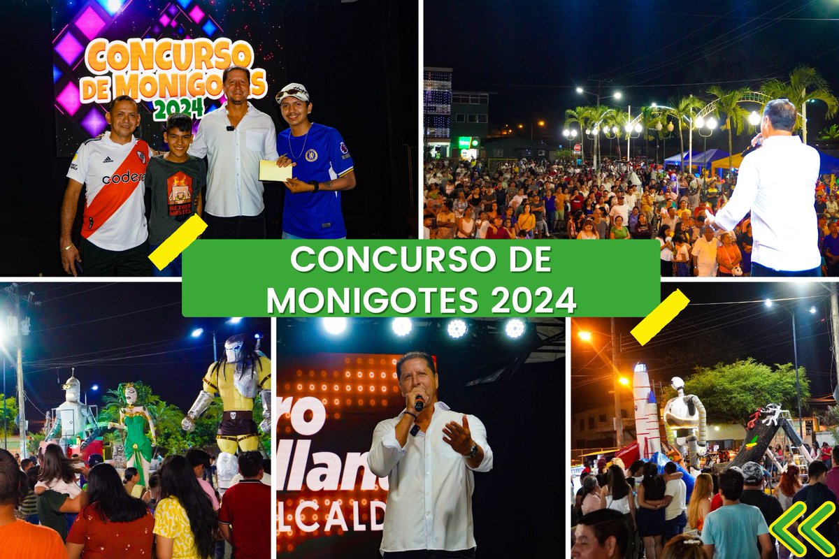 El tradicional Concurso de Monigotes 2024 llenó de color la Plazoleta Bancaria en Coronel Marcelino Maridueña