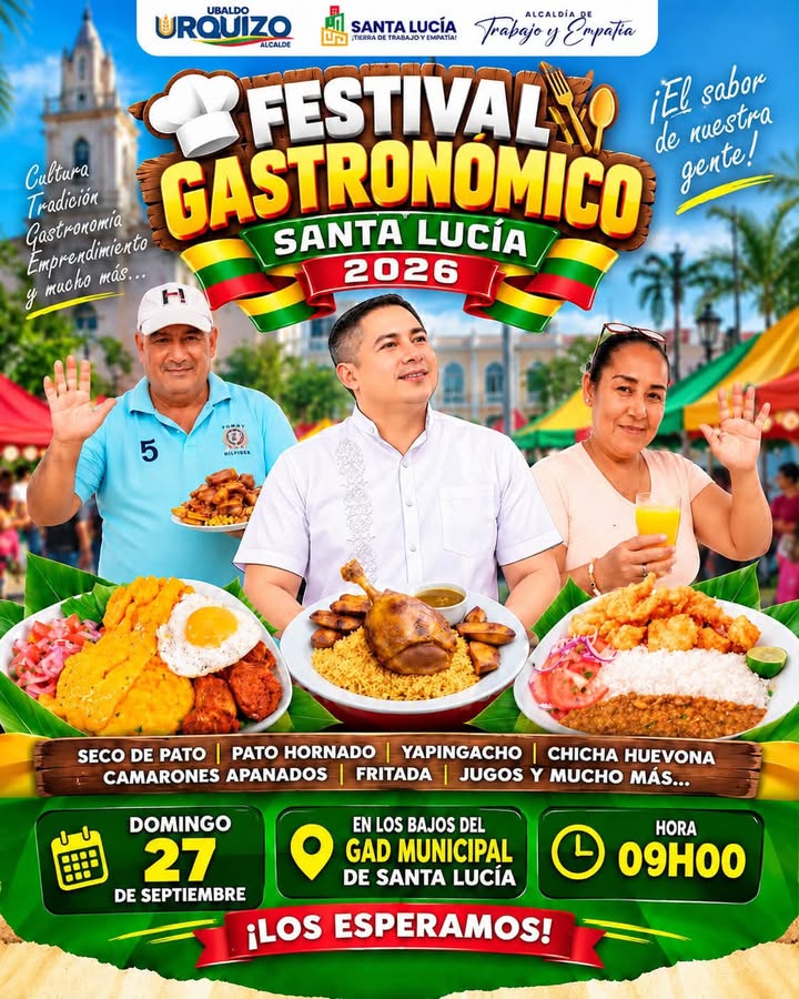Santa Lucía celebra su identidad con el Festival Gastronómico 2026 este domingo