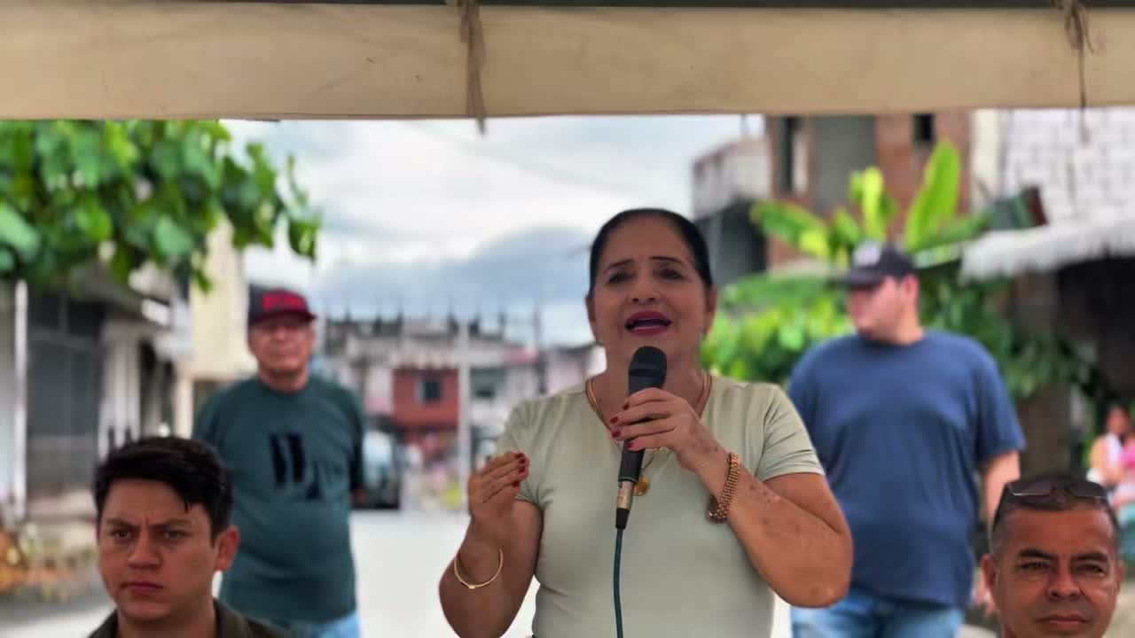 Balzar inaugura calle José Ignacio Macías para mejorar la conectividad local