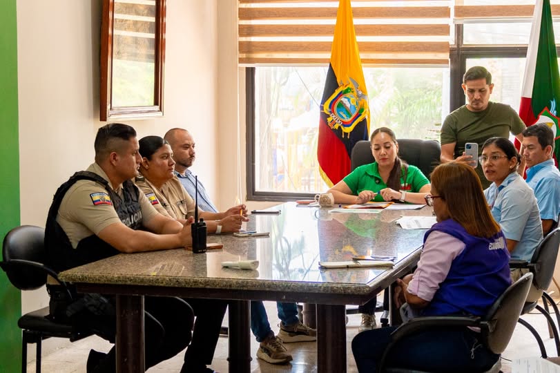Balao revisa protocolos ante emergencias tras reunión del COE Cantonal