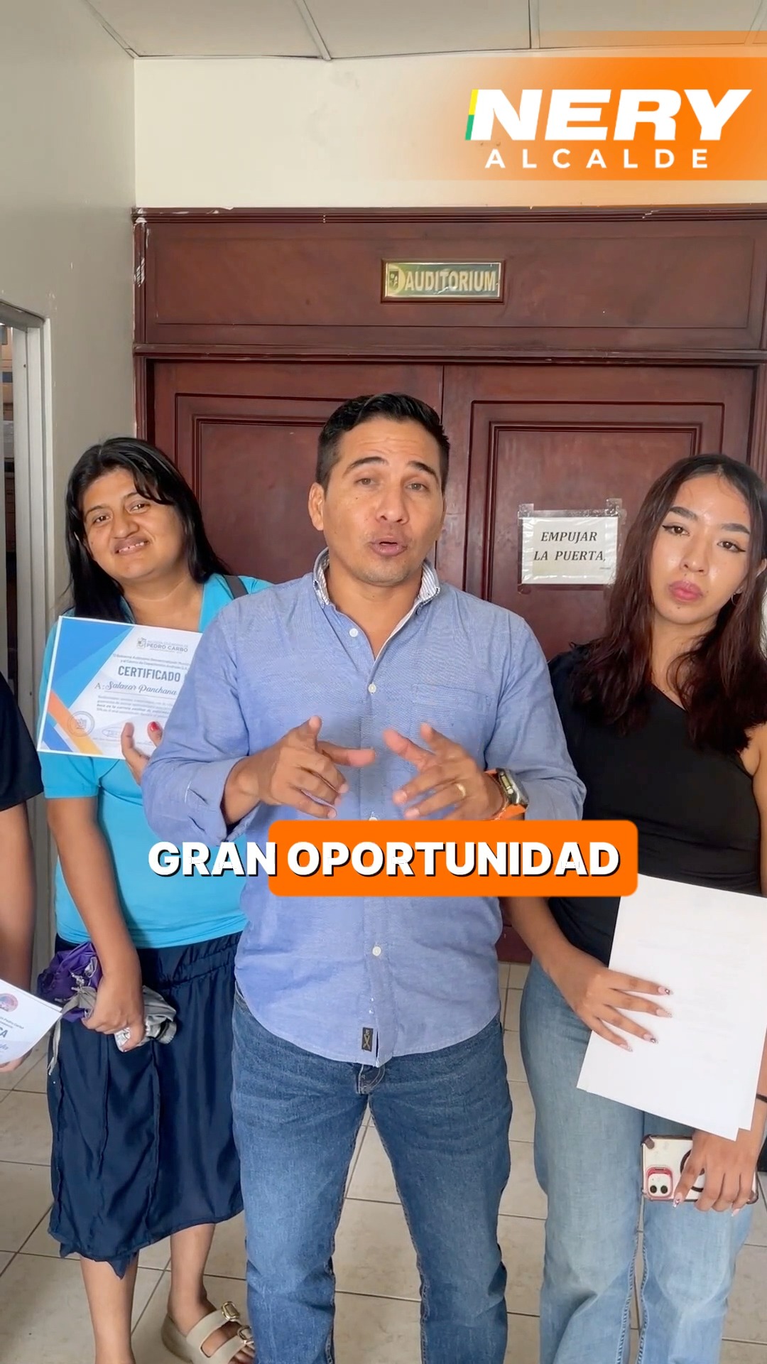 Pedro Carbo: Inicia este jueves la Escuela de Liderazgo para jóvenes y dirigentes