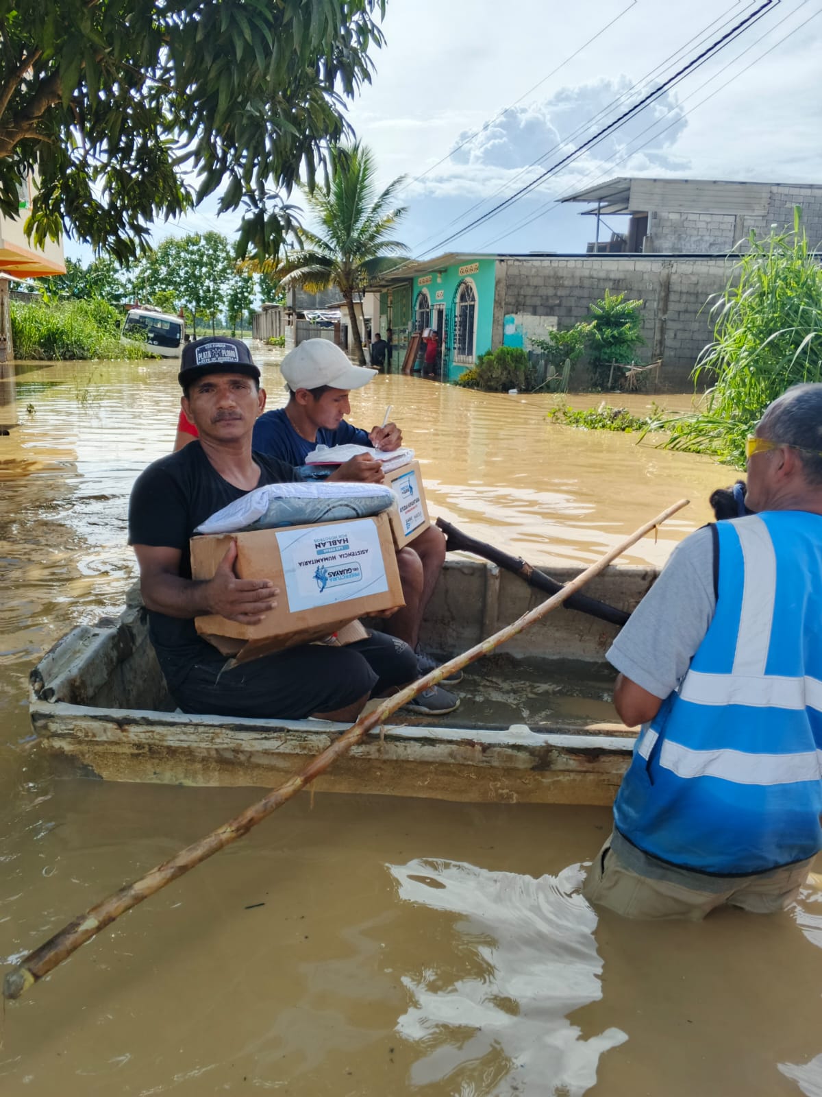 Prefectura del Guayas monitorea el río Chagüe en General Antonio Elizalde por lluvias