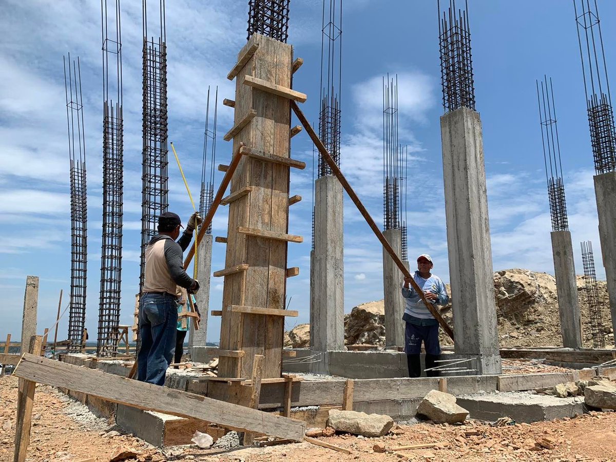 Durán inicia construcción de Puestos Políticos para reforzar seguridad en sectores