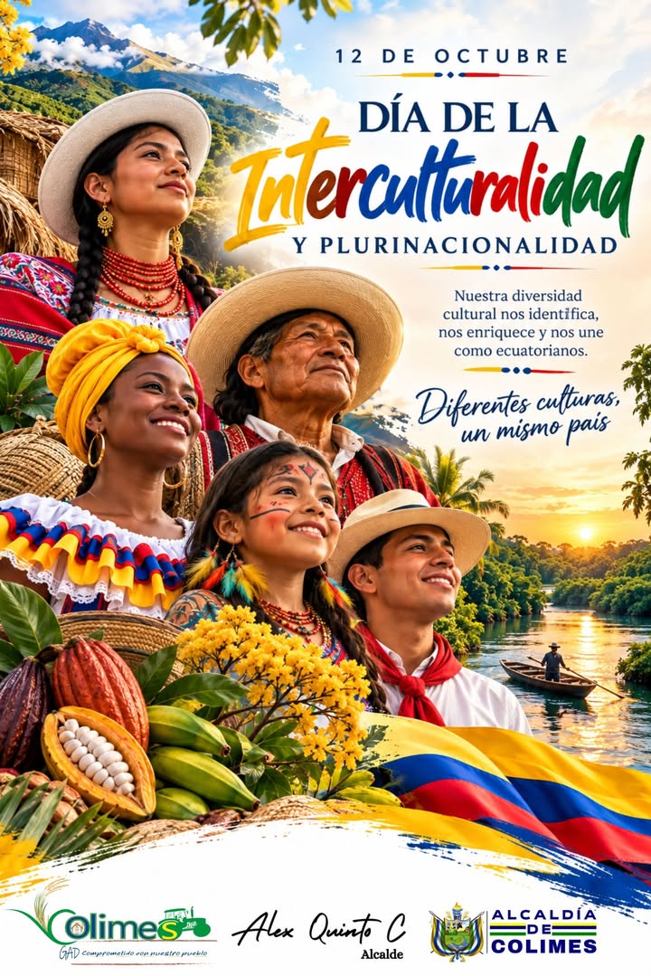 Colimes celebra el 12 de Octubre con enfoque en la interculturalidad y la identidad local
