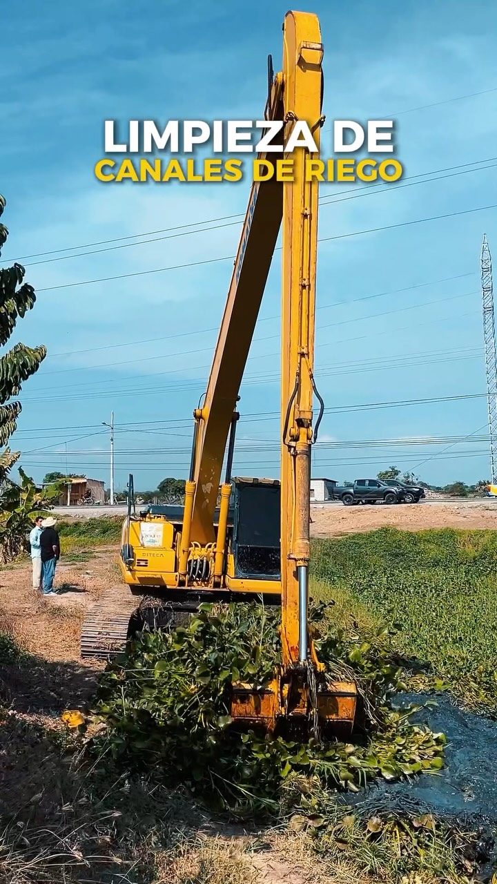 GAD Daule inicia limpieza de canales en San Pedro para prevenir inundaciones