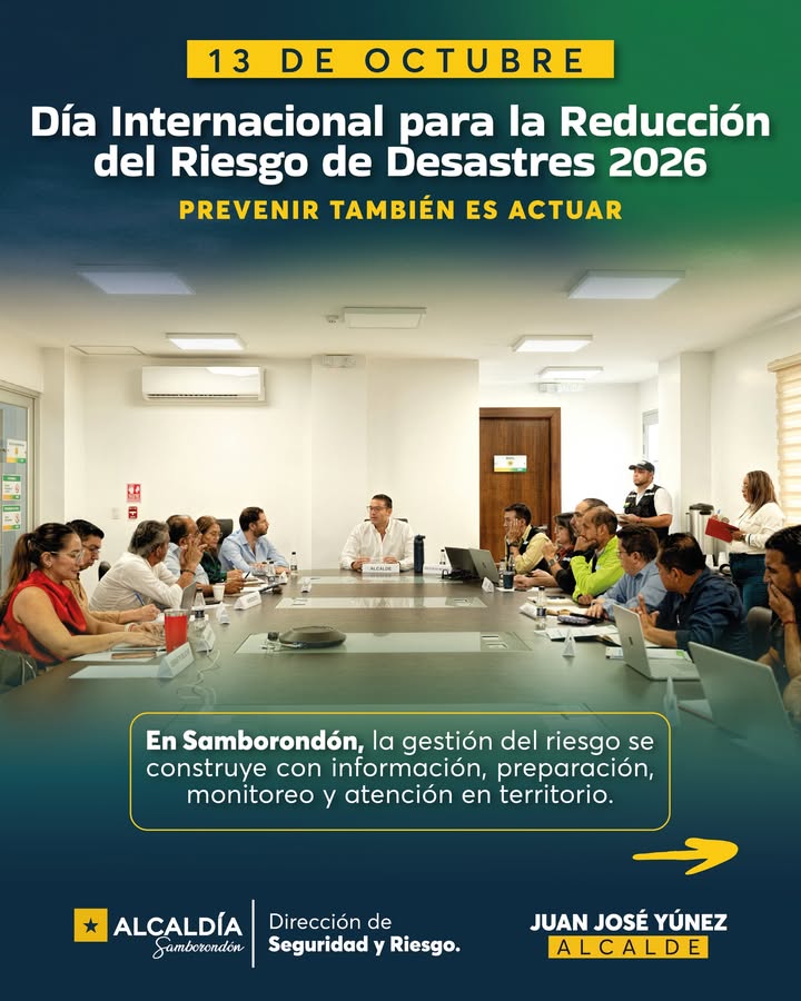 Samborondón recuerda el Día Internacional para la Reducción del Riesgo de Desastres