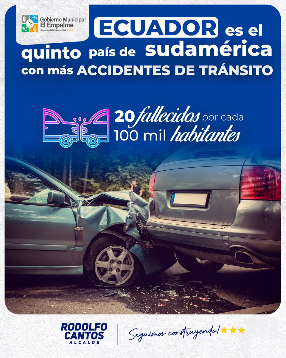 Municipio de El Empalme pide conducción responsable para evitar tragedias viales