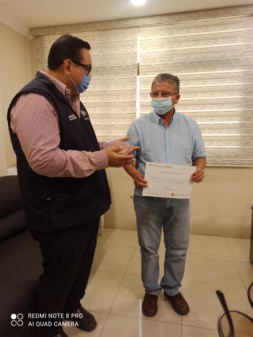 El Ministerio de Salud reconoce el aporte de Lomas de Sargentillo ante la pandemia