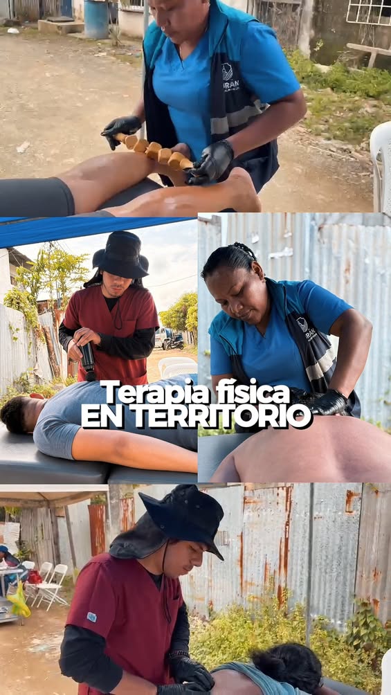 Brigadas de terapia física del Municipio llegan a los barrios de Durán