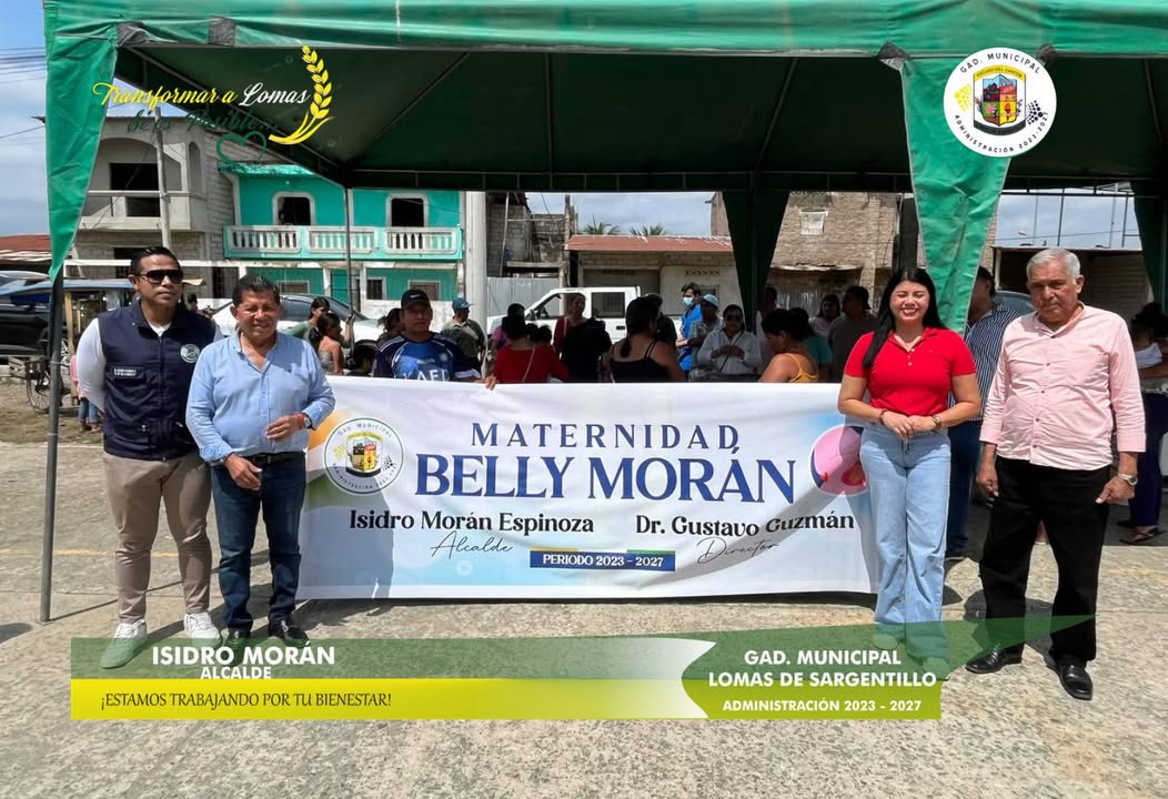 Alcalde Isidro Morán lidera campaña médica gratuita en Lomas de Sargentillo