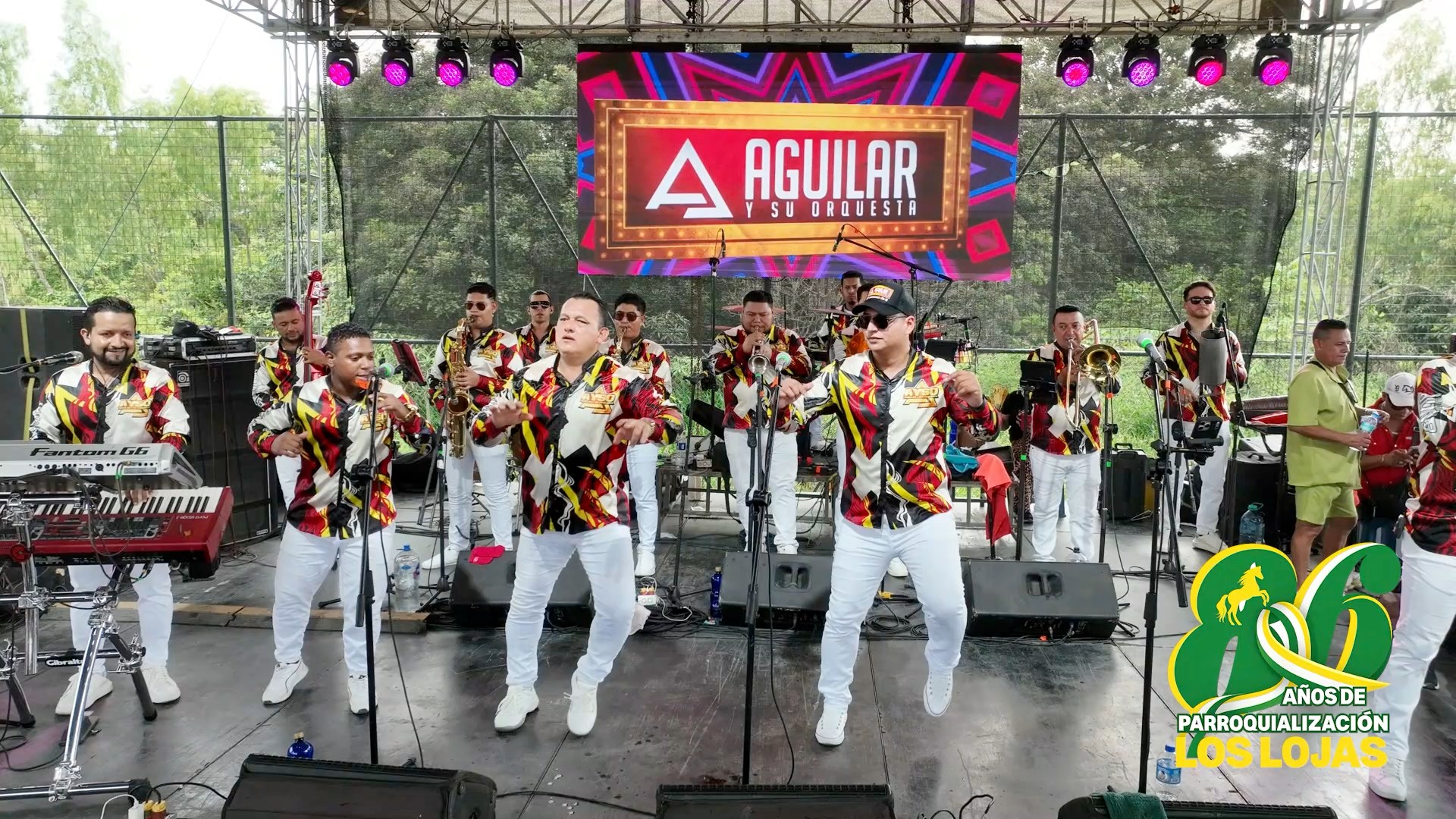 Los Lojas celebra sus 86 años con música y alegría en el corazón del cantón Daule