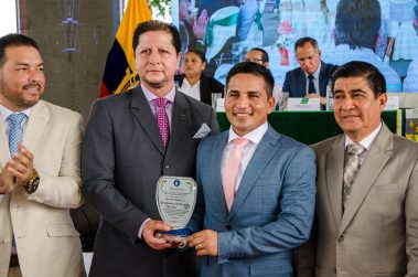 Pedro Carbo recibió reconocimiento por su 39 aniversario de cantonización en Marcelino Maridueña