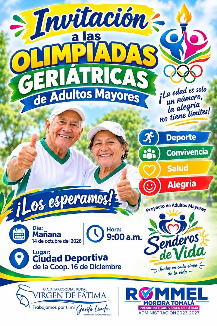 Olimpiadas Geriátricas se disputan mañana en Ciudad Deportiva 16 de Diciembre