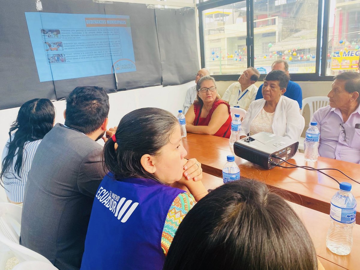 Naranjito dialoga con la Asamblea Cantonal sobre gestión 2025
