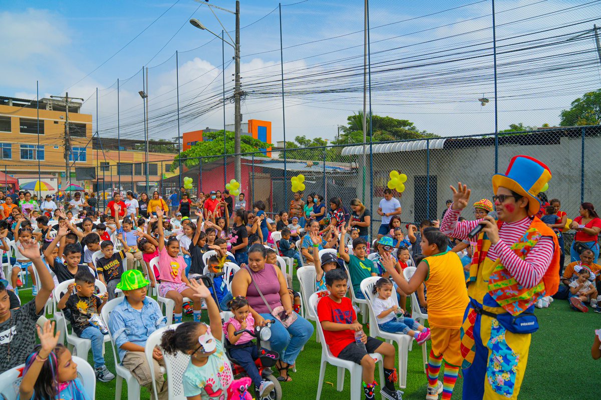 Durán celebró el Día del Niño con enfoque en seguridad y bienestar infantil