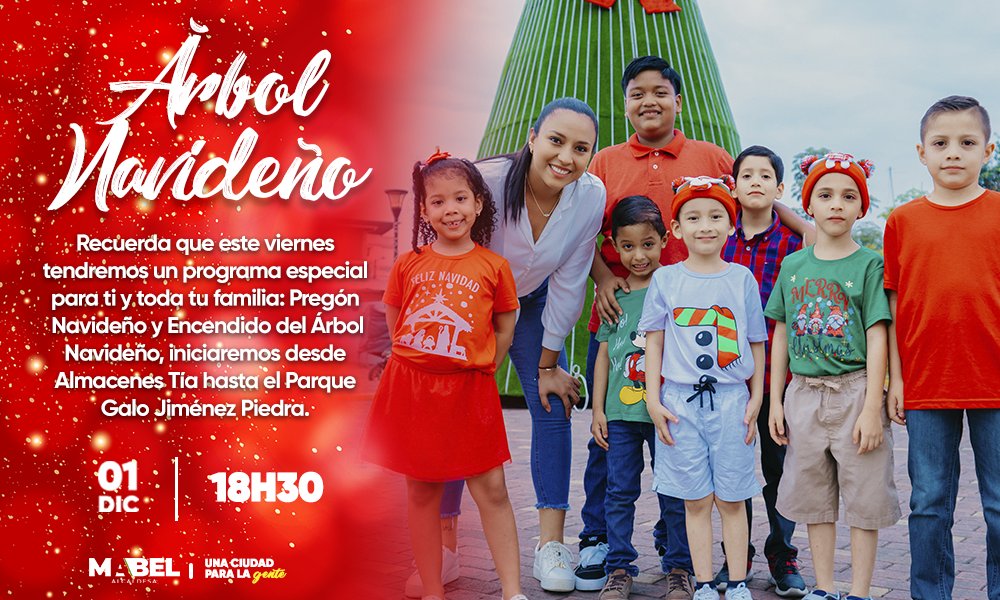 El Triunfo enciende sus luces navideñas y une a la comunidad