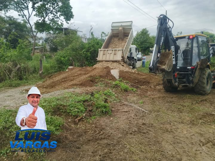 Alcantarillas mejoran el tránsito en La Seca tras gestión del alcalde