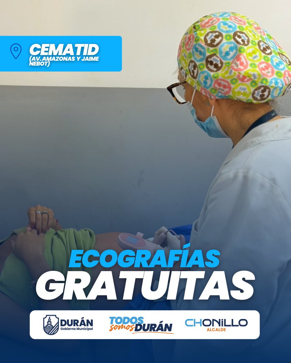 Ecografías gratuitas en CEMATID Durán: servicio de salud para prevención